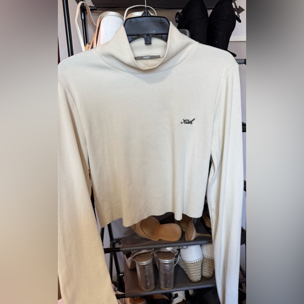 Kith Mock/turtleneck crop long sleeve